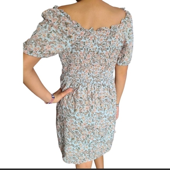 Girls Smocked Short Sleeve Dress - XXL (18/20) - Picture 2 of 13